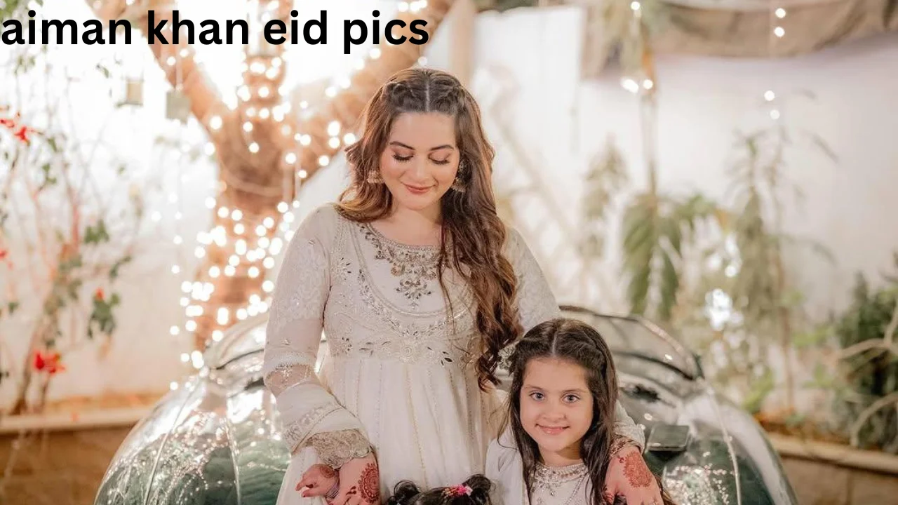 aiman khan eid pics