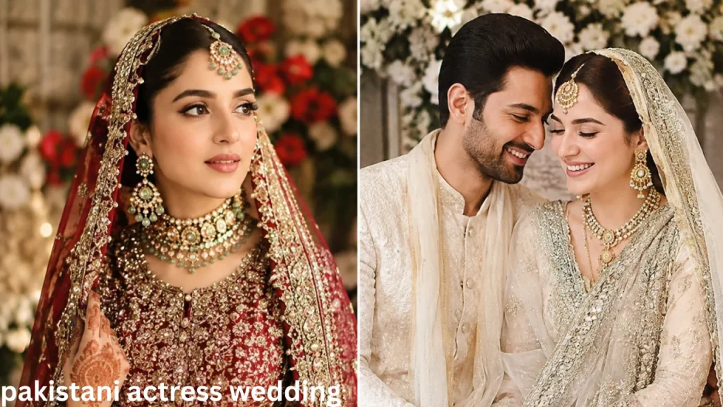 pakistani actress wedding