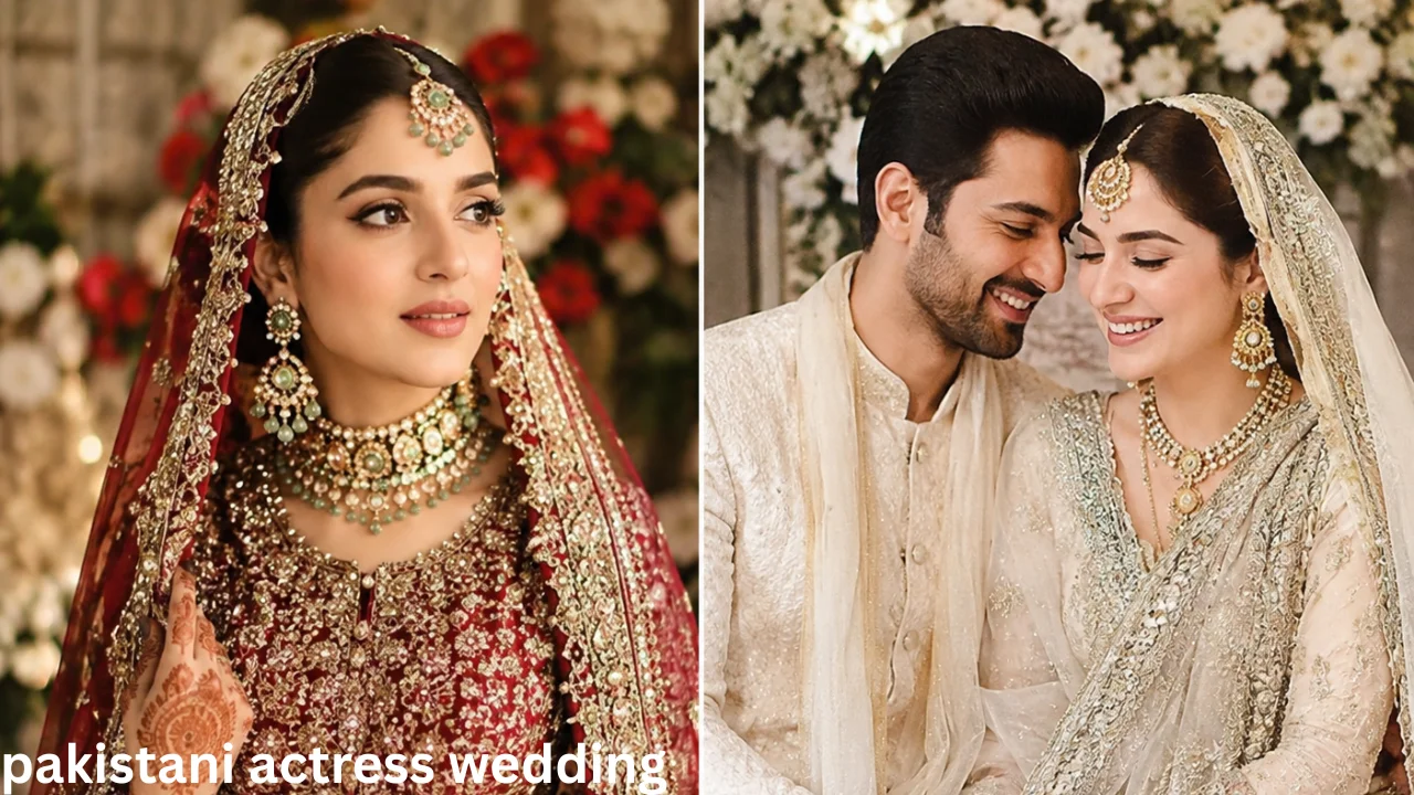 pakistani actress wedding